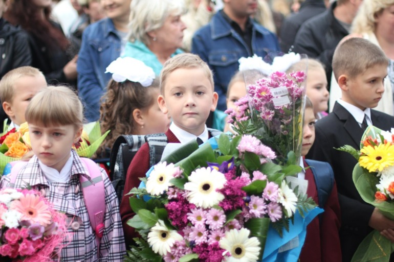 первый раз в первый класс