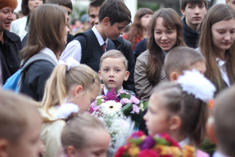 первый раз в первый класс