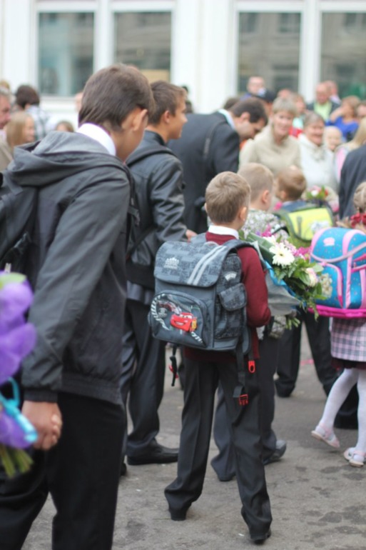 первый раз в первый класс