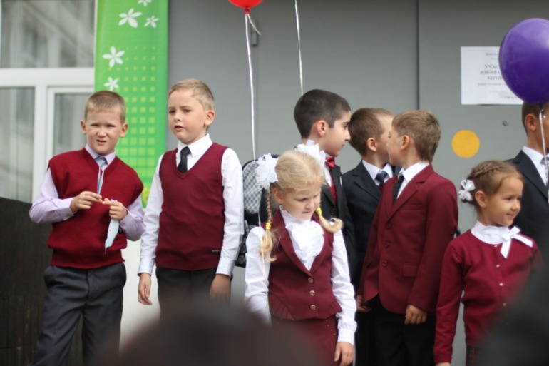 первый раз в первый класс