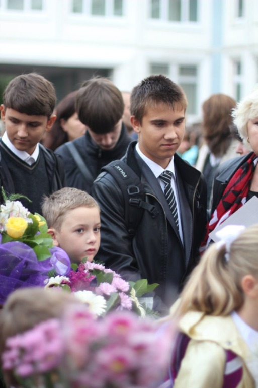 первый раз в первый класс