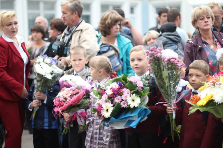 первый раз в первый класс