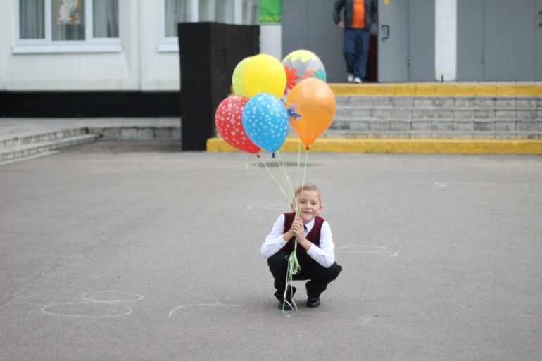 первый раз в первый класс