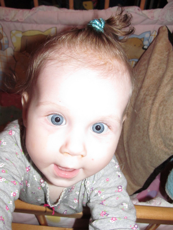 Первая прическа))