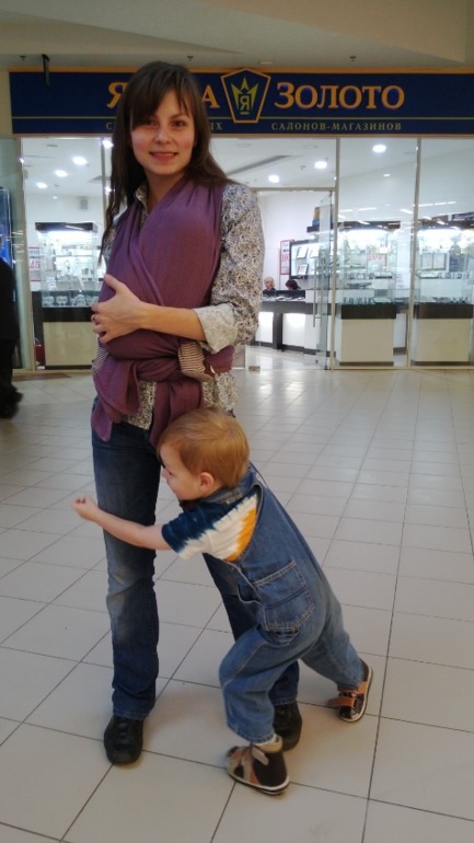 Слингопрогулки (просто фото)