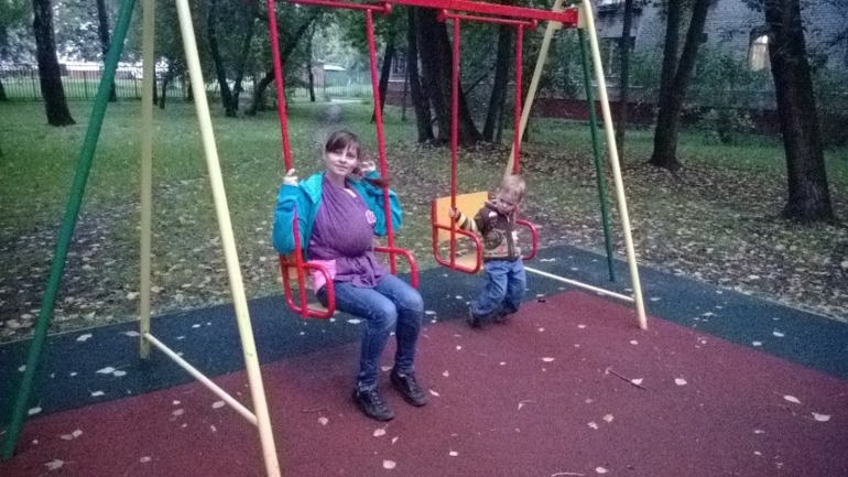 Слингопрогулки (просто фото)