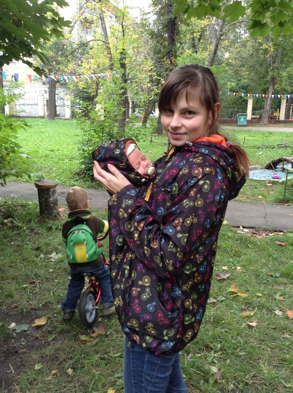 Слингопрогулки (просто фото)