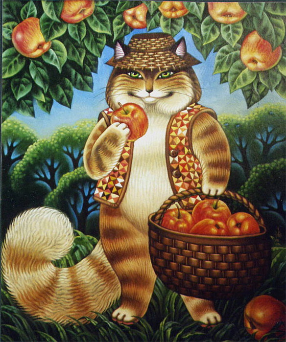 Котоживопись.