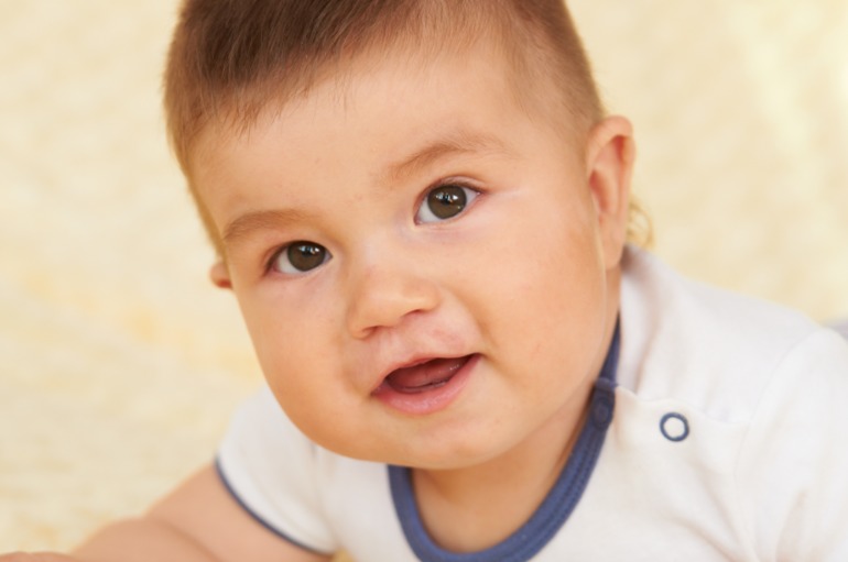 C рождения до полугода) как Сережка изменился)