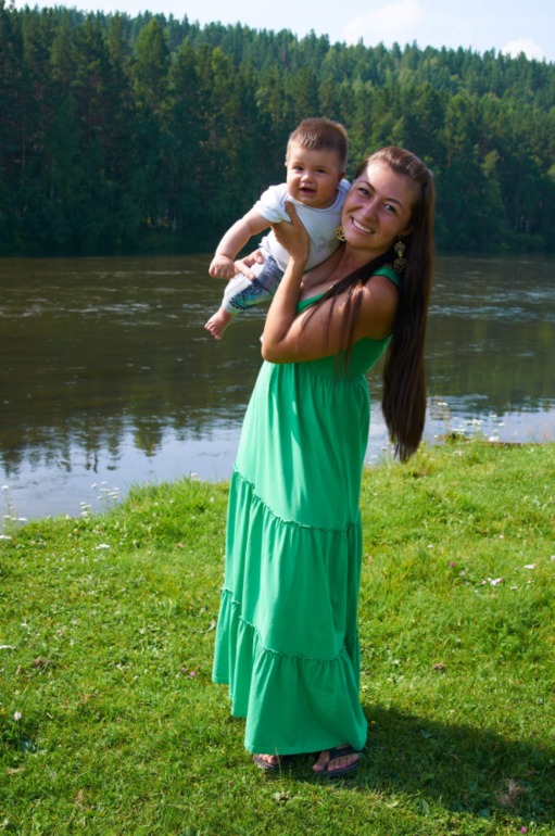 Отдых в деревне.