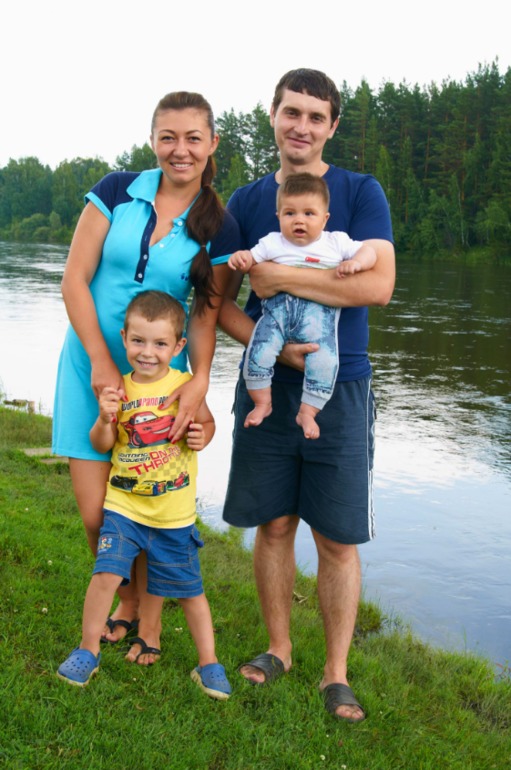 Отдых в деревне.