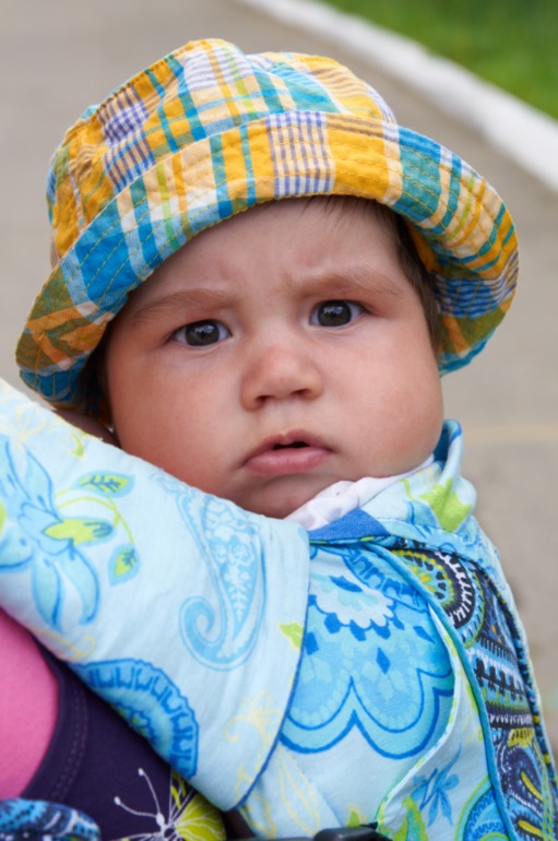 C рождения до полугода) как Сережка изменился)