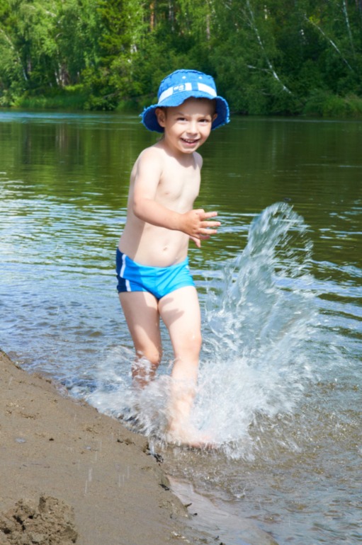 Отдых в деревне.