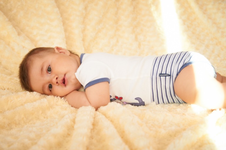 C рождения до полугода) как Сережка изменился)