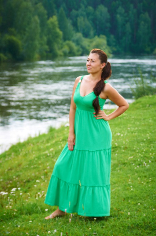 Отдых в деревне.