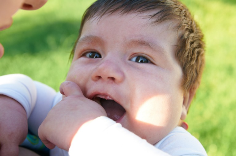 C рождения до полугода) как Сережка изменился)