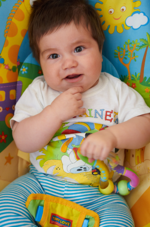 C рождения до полугода) как Сережка изменился)