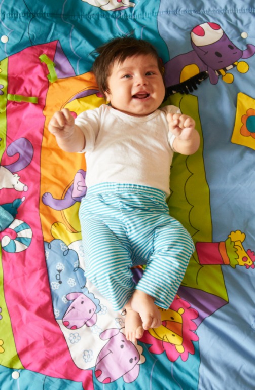 C рождения до полугода) как Сережка изменился)