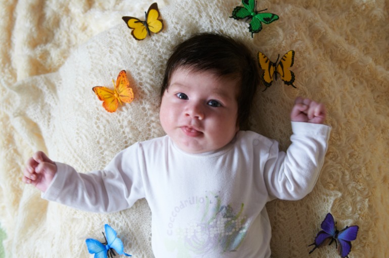 C рождения до полугода) как Сережка изменился)