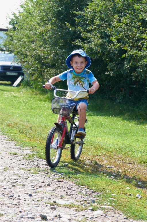 Отдых в деревне.