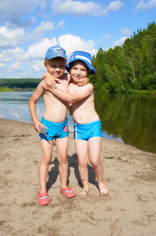 Отдых в деревне.