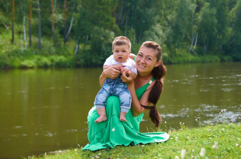 Отдых в деревне.