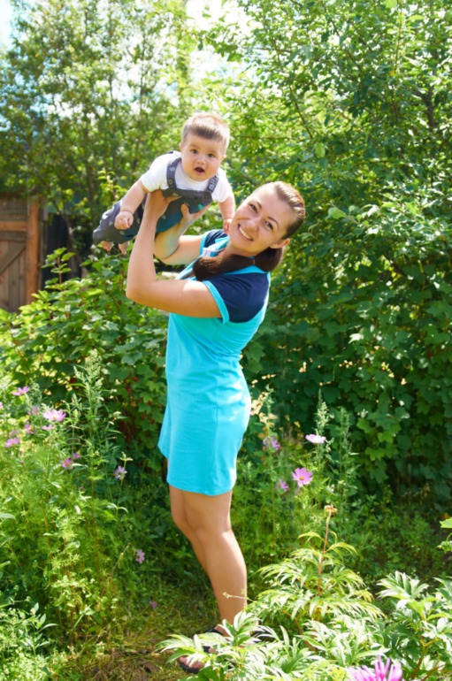 Отдых в деревне.