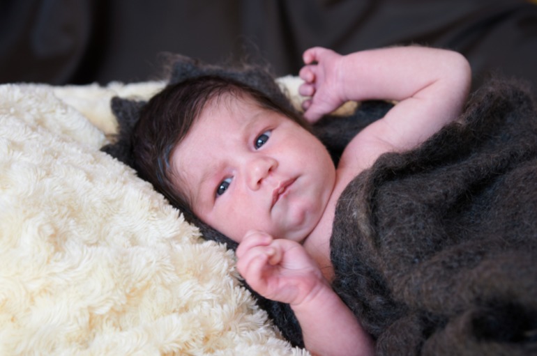 C рождения до полугода) как Сережка изменился)