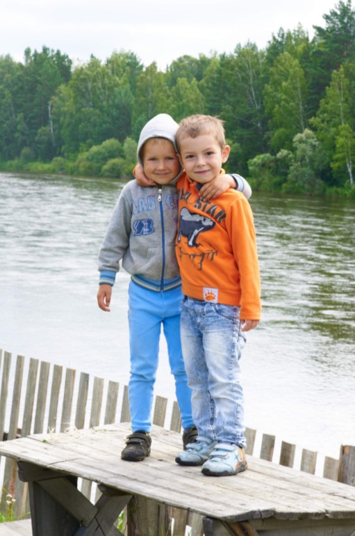 Отдых в деревне.