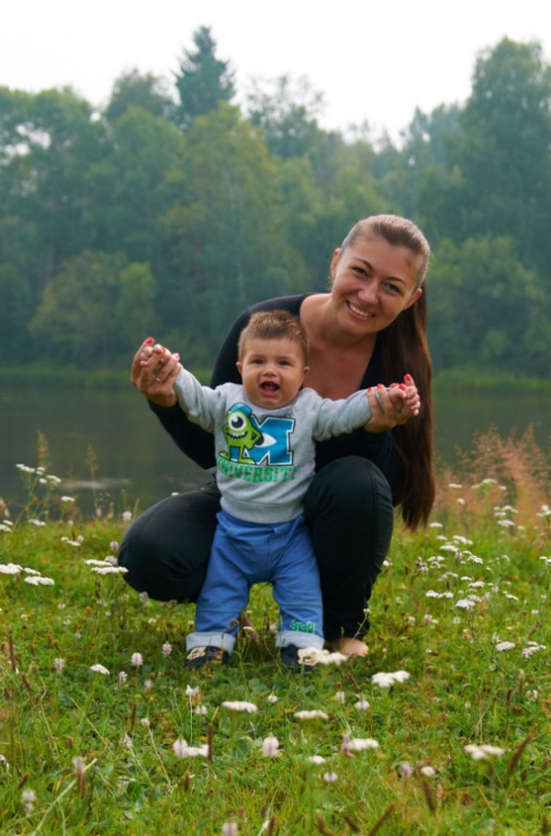 Отдых в деревне.