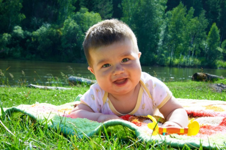 C рождения до полугода) как Сережка изменился)