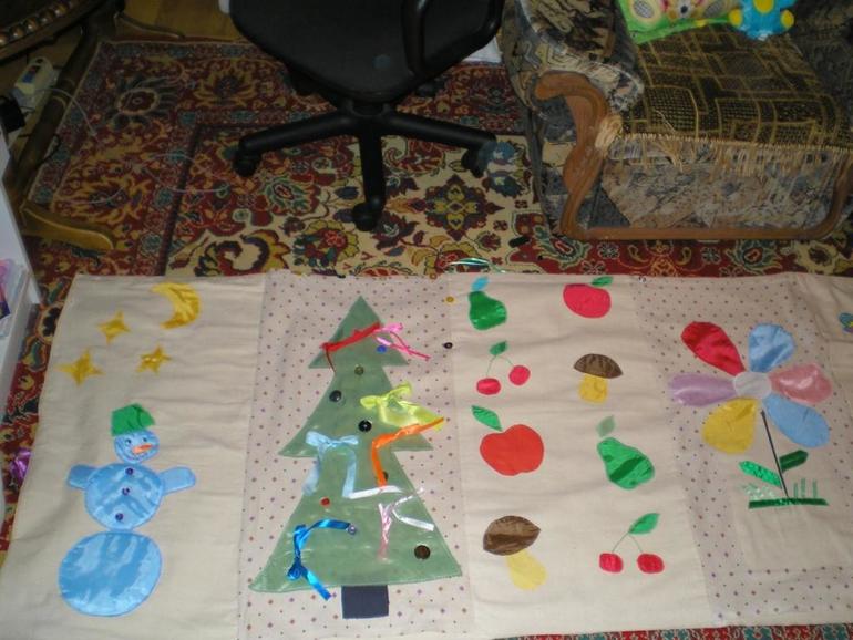 Юбка-развивашка для детского садика