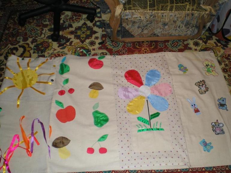 Юбка-развивашка для детского садика