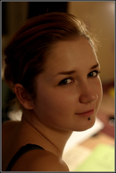 для Наты - я и серьга ;)