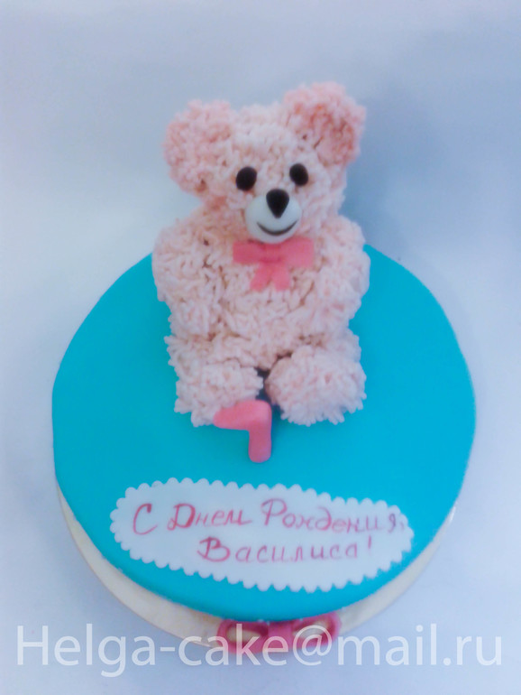 Торты на заказ. Торт на годик г. Железнодорожный
