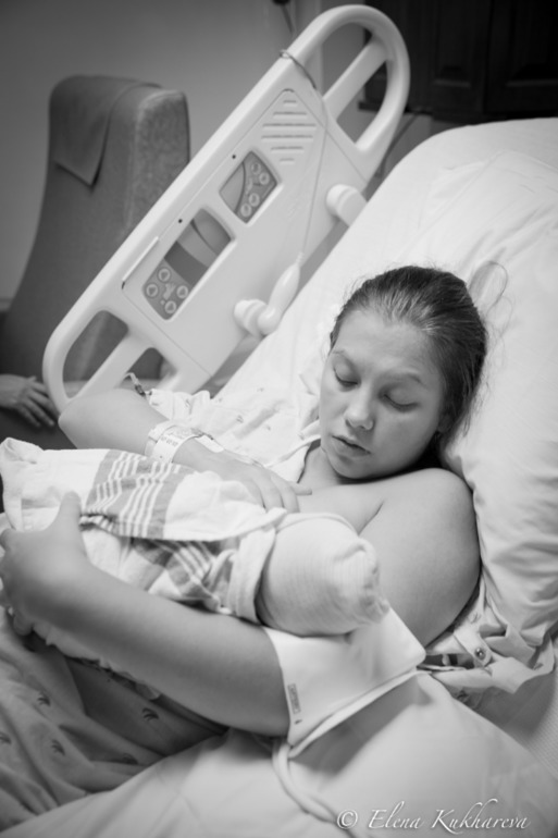 Роды часть 2. Фоторепортаж.