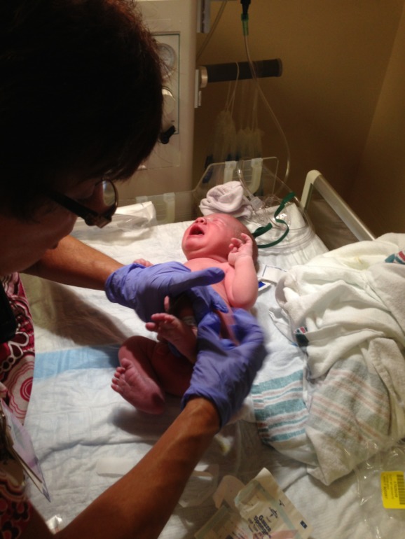 Роды.Часть первая!