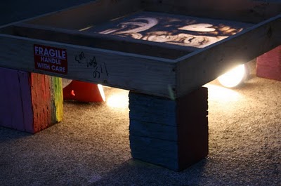 как сделать ящик для сенд-арта