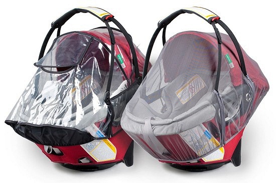 Зачем нужен дождевик на коляску?