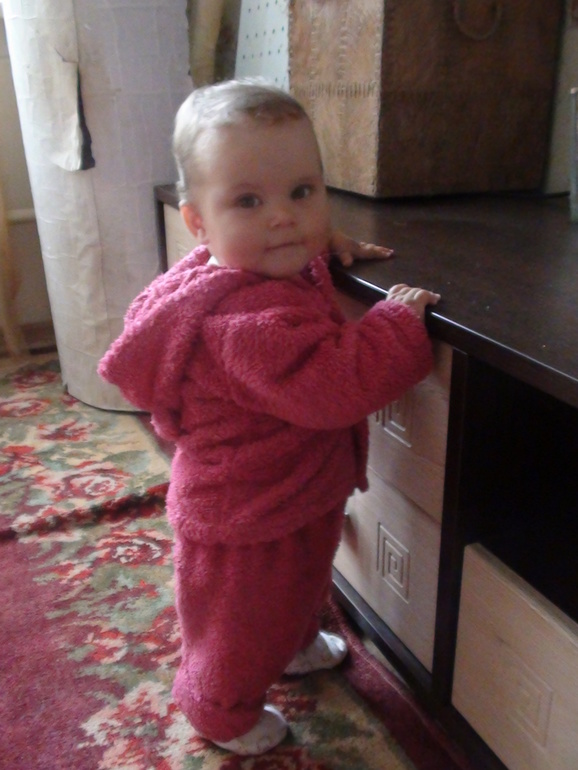 Фото: сыночек и доченька в 9 месяцев