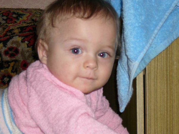 Фото: сыночек и доченька в 9 месяцев