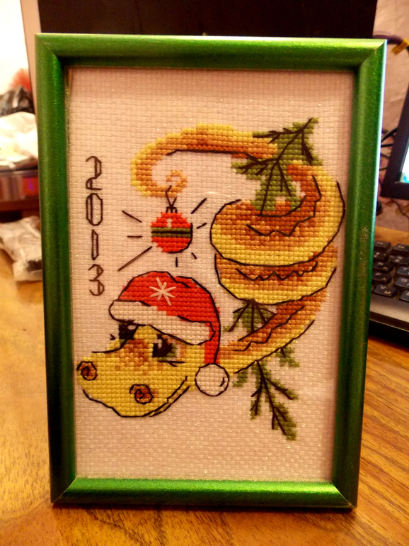 Моё вышивальное :)