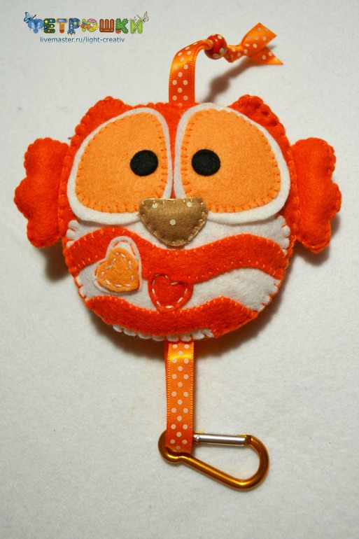 Шьем сову-ключницу
