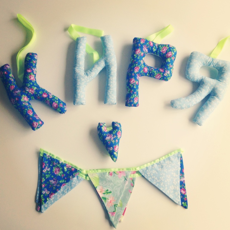 Чудесные буковки на заказ для вашего малыша!