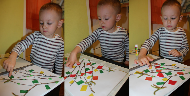 И дома листопад!