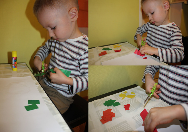 И дома листопад!