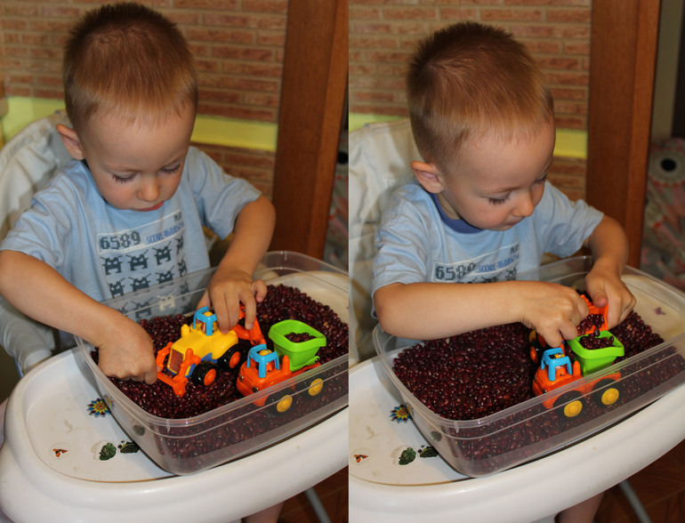 Сенсорная коробочка.