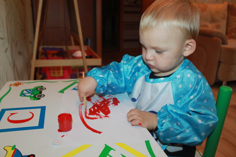 КАК МЫ ИЗУЧАЛИ КРАСНЫЙ ЦВЕТ!!!