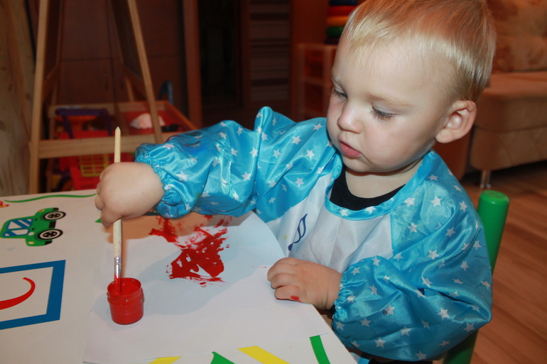 КАК МЫ ИЗУЧАЛИ КРАСНЫЙ ЦВЕТ!!!