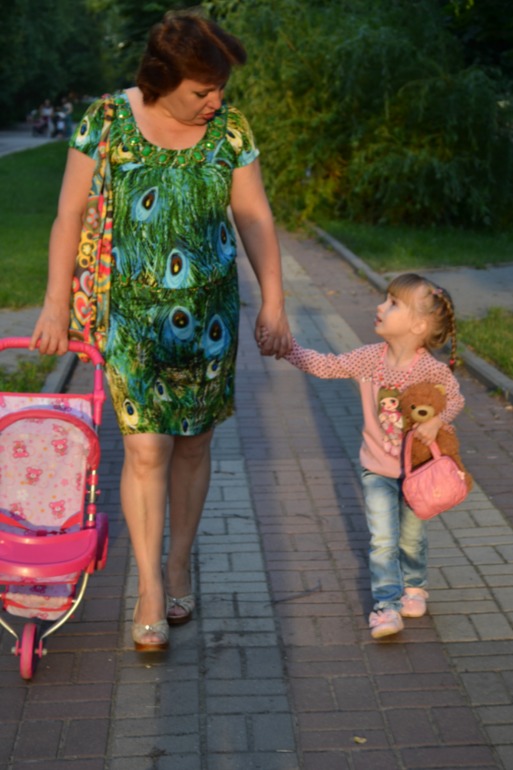 Как папа видит Леру)